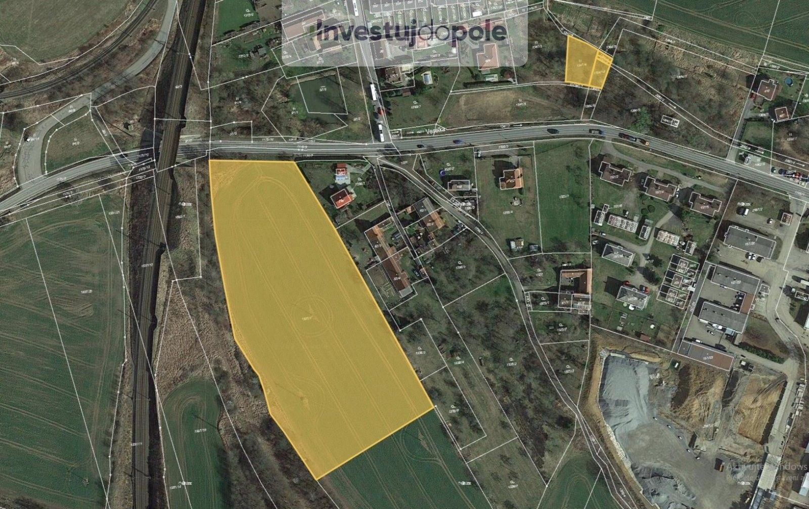Zemědělské pozemky, Veselka, Olbramovice, 9 601 m²