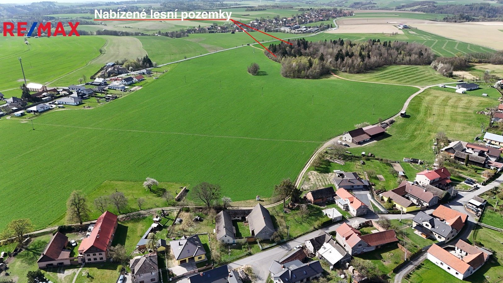 Lesy, Spálov, 25 088 m²