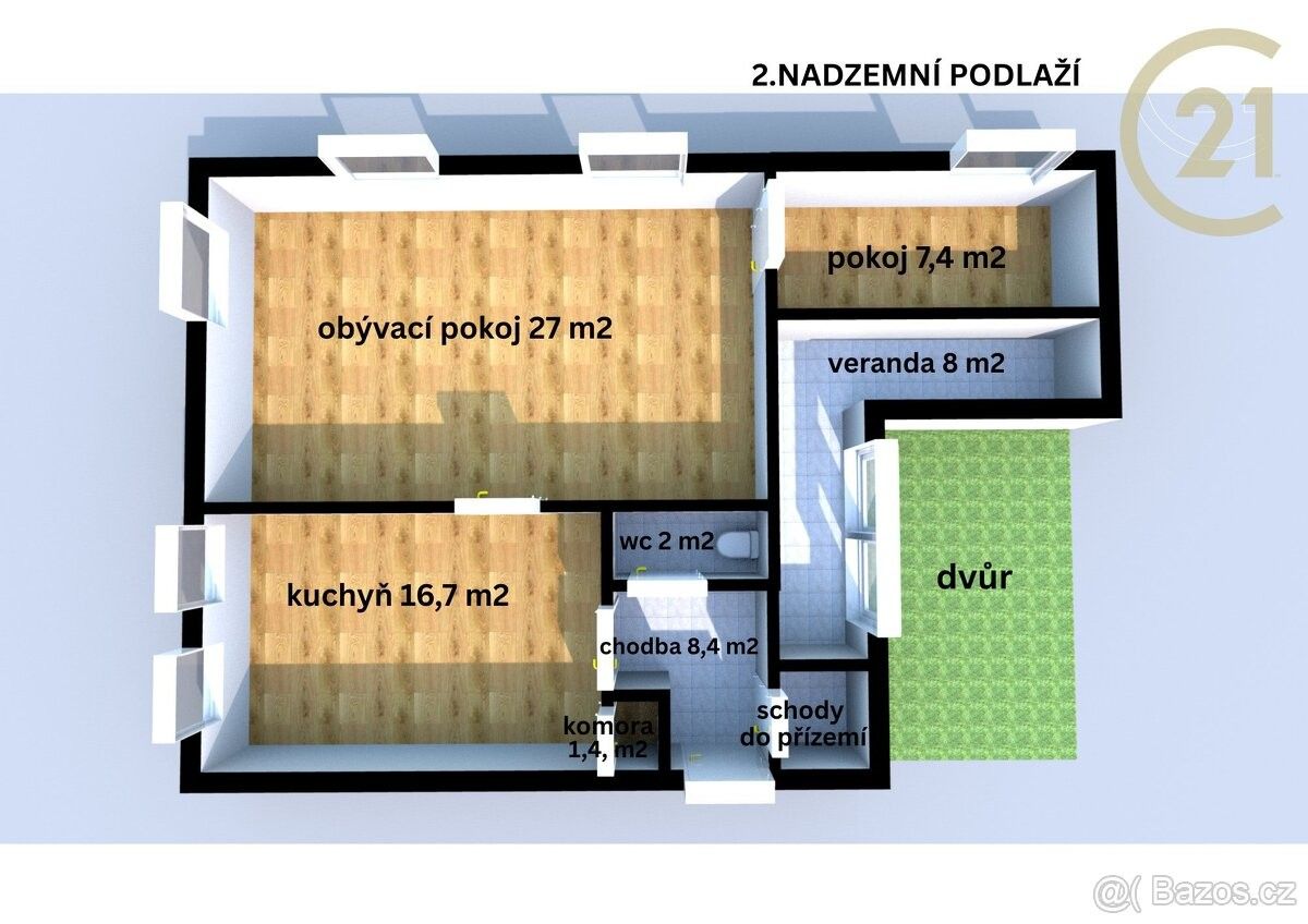 Prodej dům - Jedlová u Poličky, 569 91, 150 m²