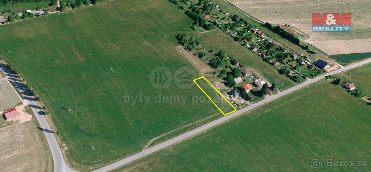 Prodej pozemek pro bydlení - Černovice u Tábora, 394 94, 1 492 m²