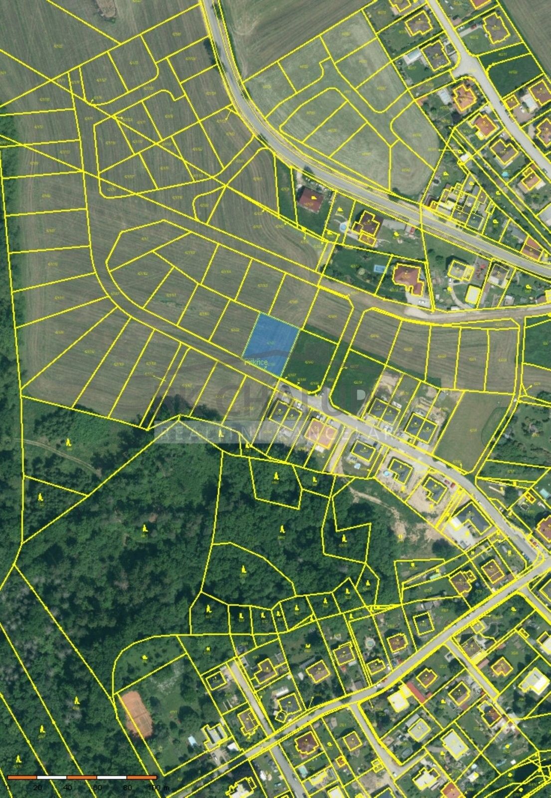 Pozemky pro bydlení, Hosín, 986 m²