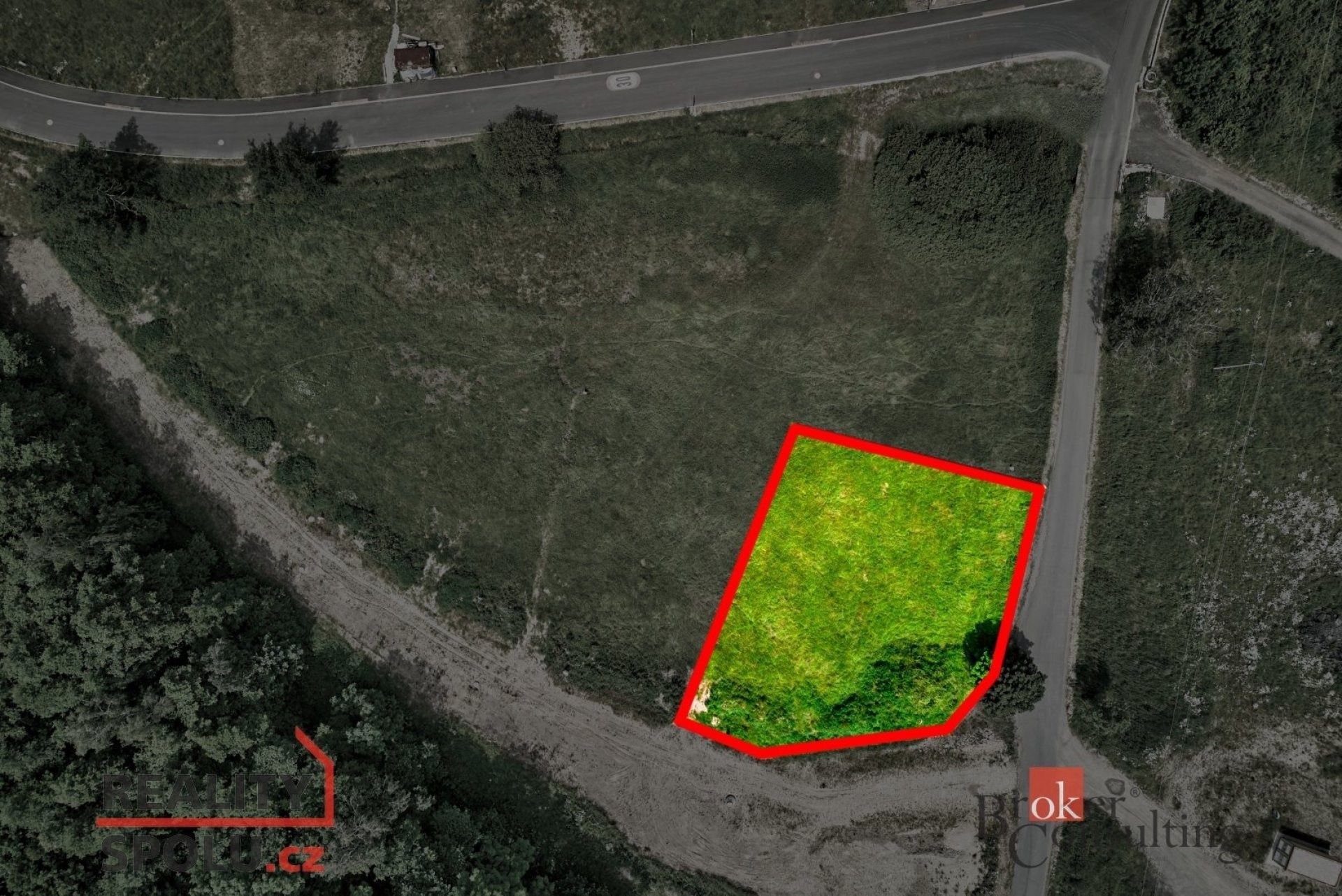 Prodej pozemek pro bydlení - Hory, 1 068 m²