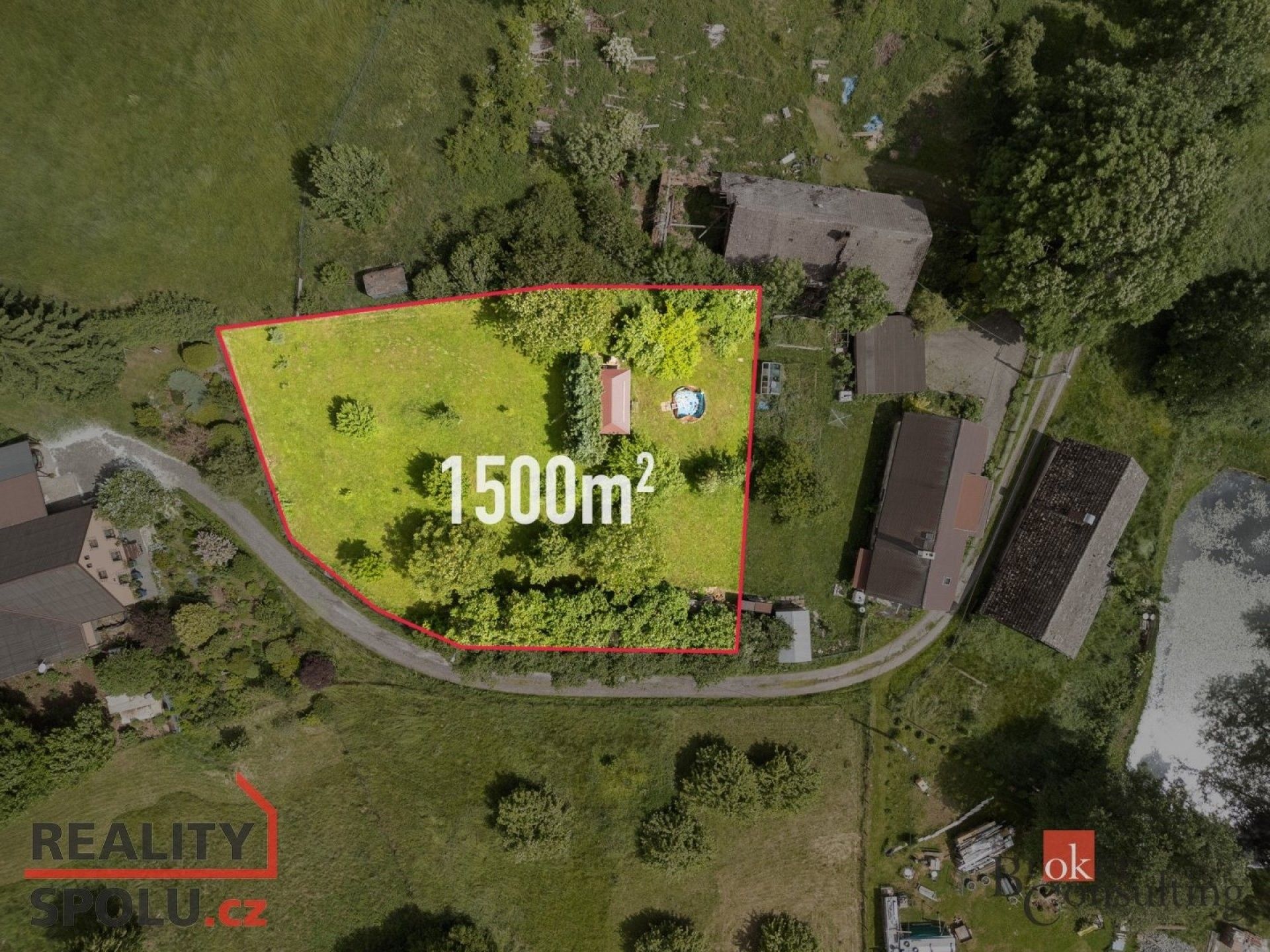 Prodej pozemek pro bydlení - Střítež, Trutnov, 1 500 m²