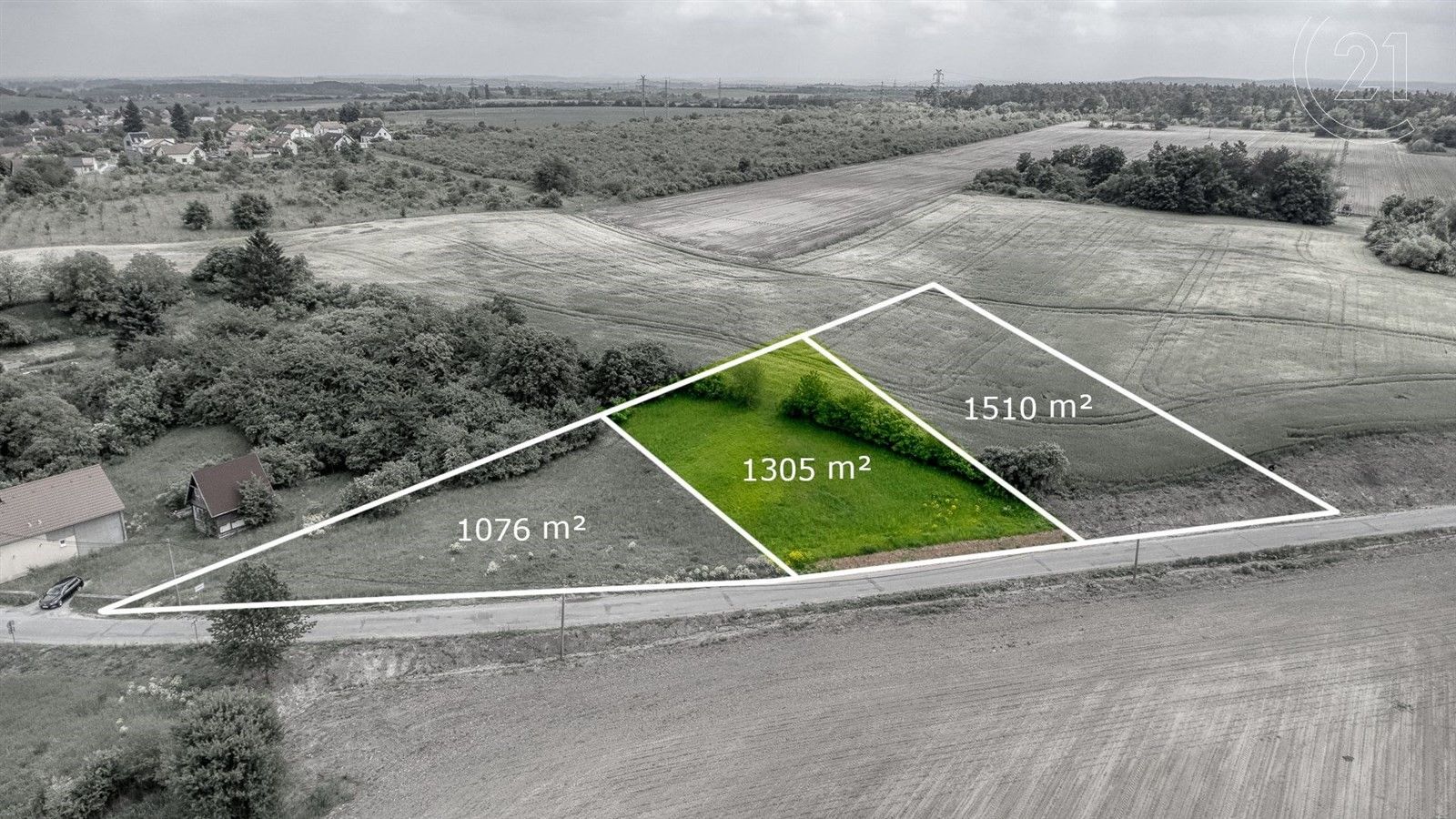Pozemky pro bydlení, Chrást, 1 305 m²