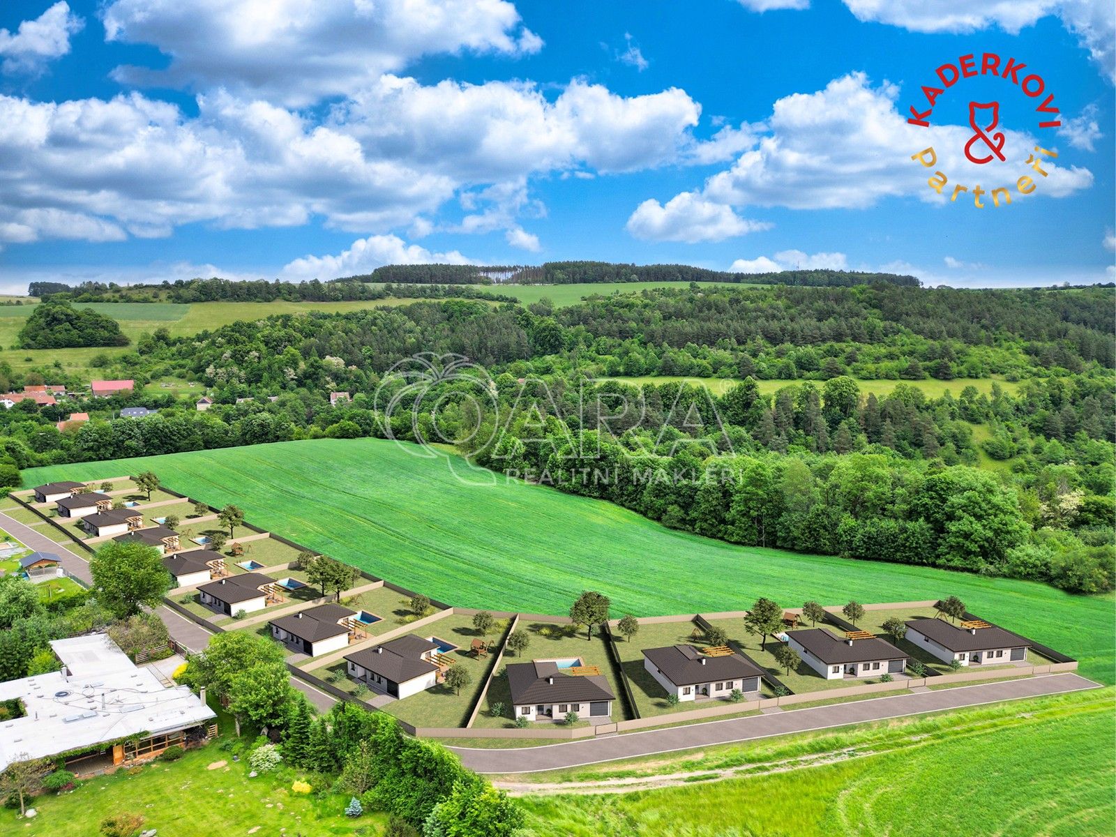 Pozemky pro bydlení, Horní Poříčí, 12 859 m²