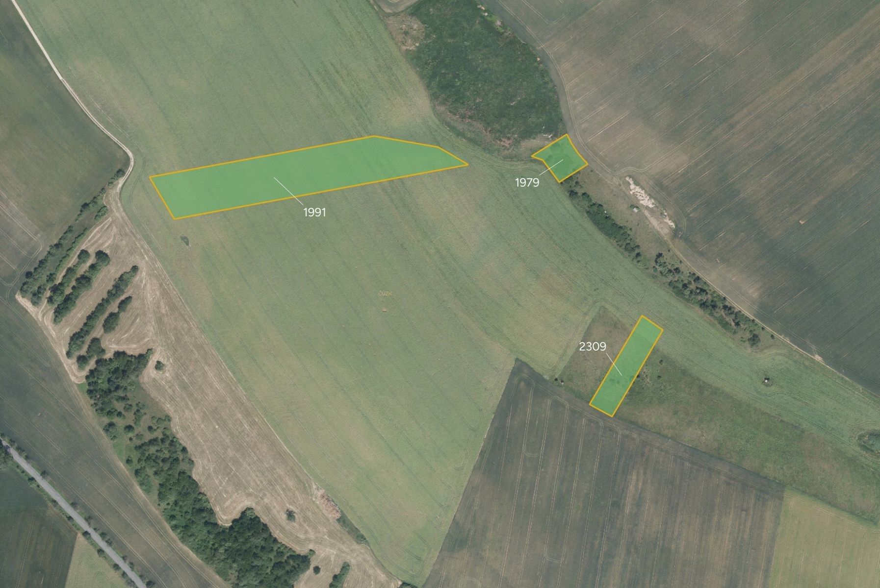 Zemědělské pozemky, Plumlov, 14 994 m²