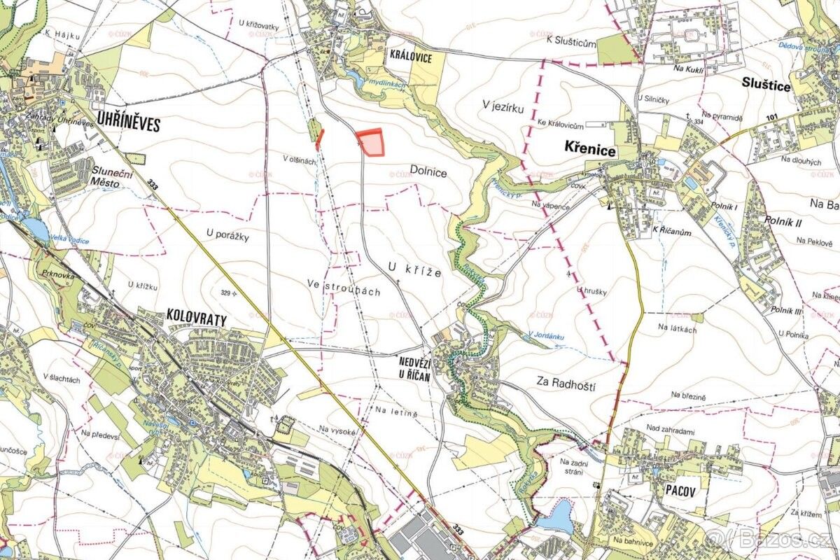 Prodej zemědělský pozemek - Praha, 104 00