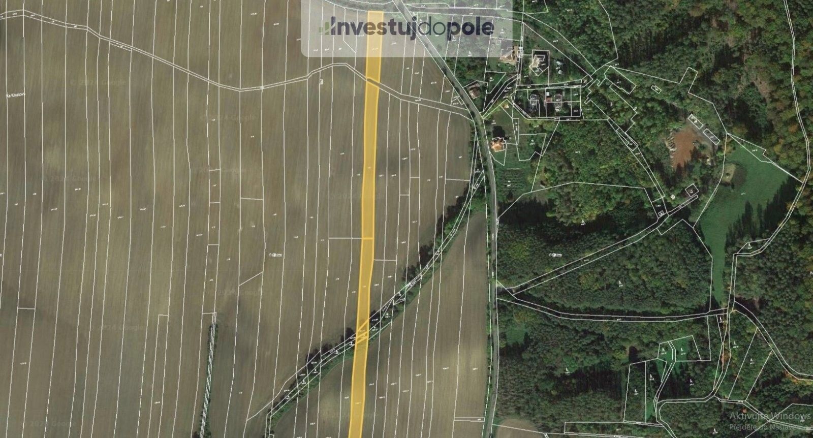 Zemědělské pozemky, Mutějovice, 24 268 m²