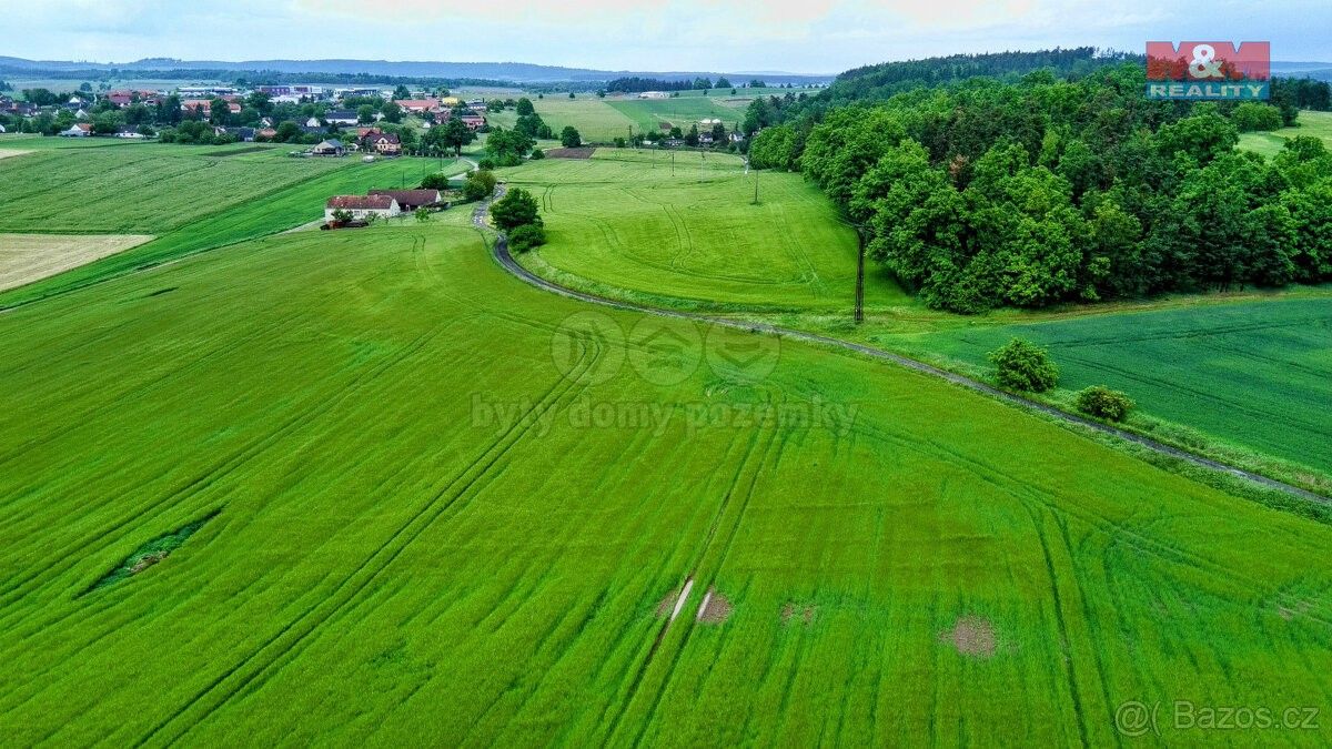 Zemědělské pozemky, Písek, 397 01, 32 652 m²