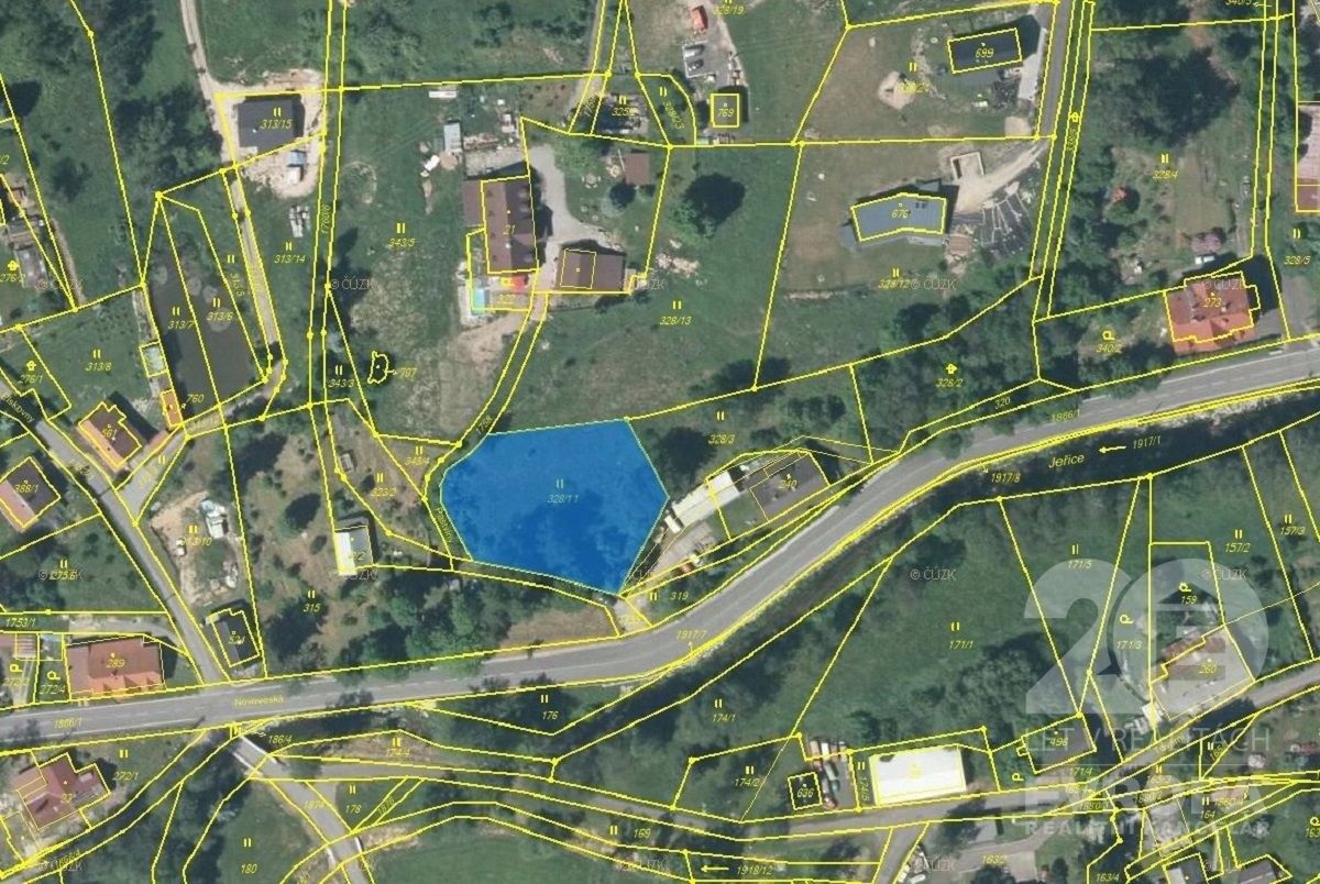 Prodej pozemek pro bydlení - Pastviny, Mníšek, 1 540 m²