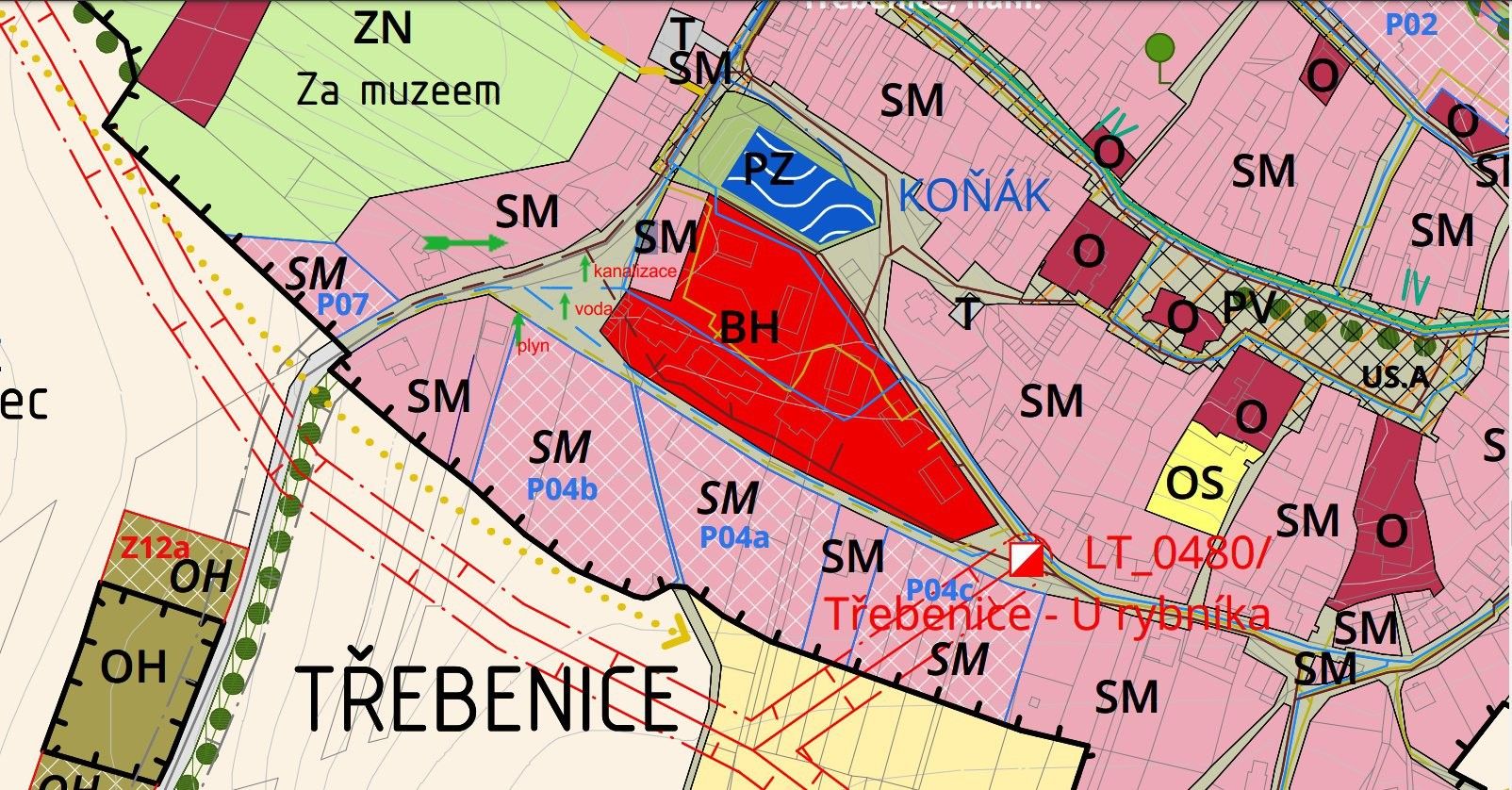 Prodej pozemek pro bydlení - Dlažkovická, Třebenice, 6 868 m²