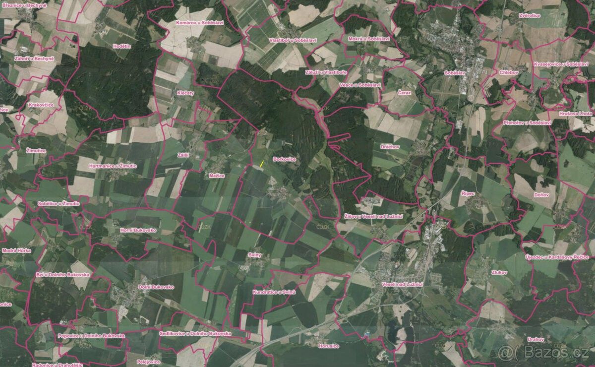 Prodej zemědělský pozemek - Veselí nad Lužnicí, 391 81, 432 m²