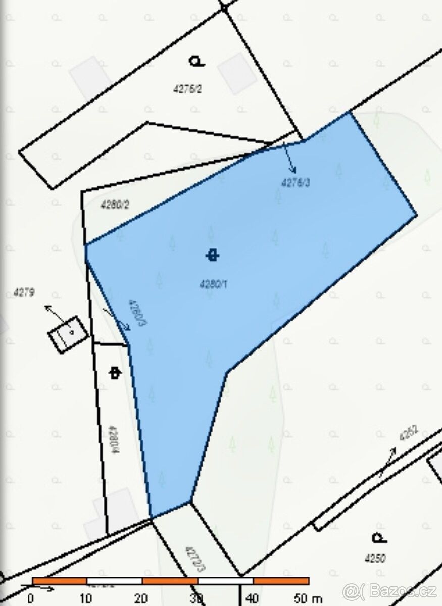 Prodej zahrada - Havířov, 736 01, 1 843 m²