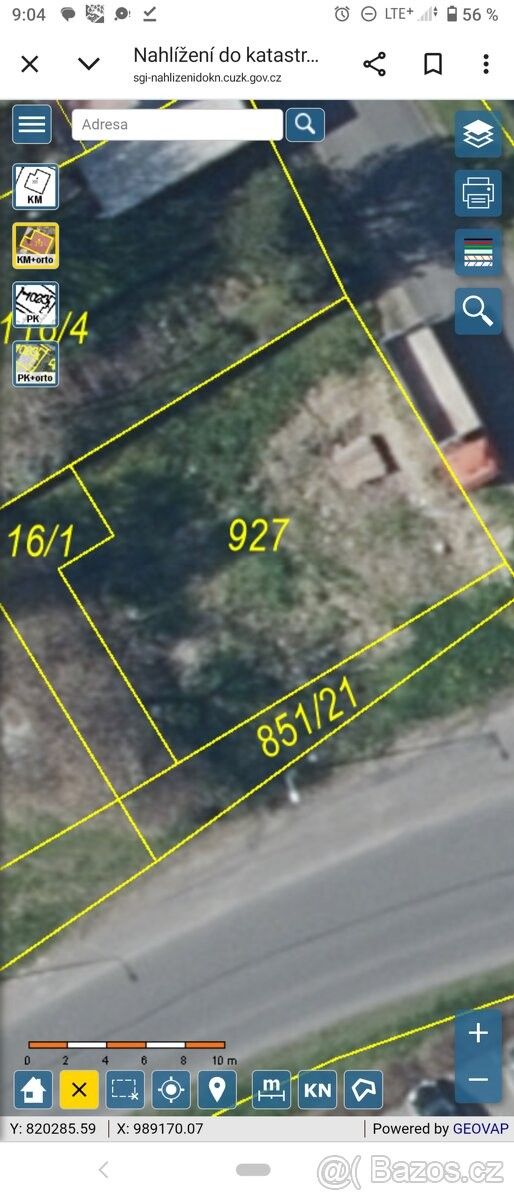 Prodej pozemek - Chomutov, 431 83, 483 m²