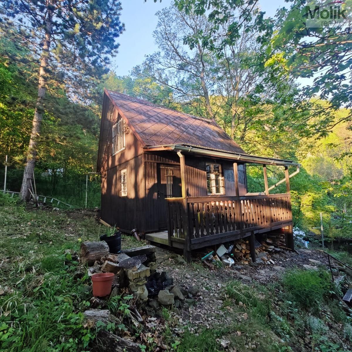 Chaty, Pod Ostrým, Ústí nad Labem, 35 m²