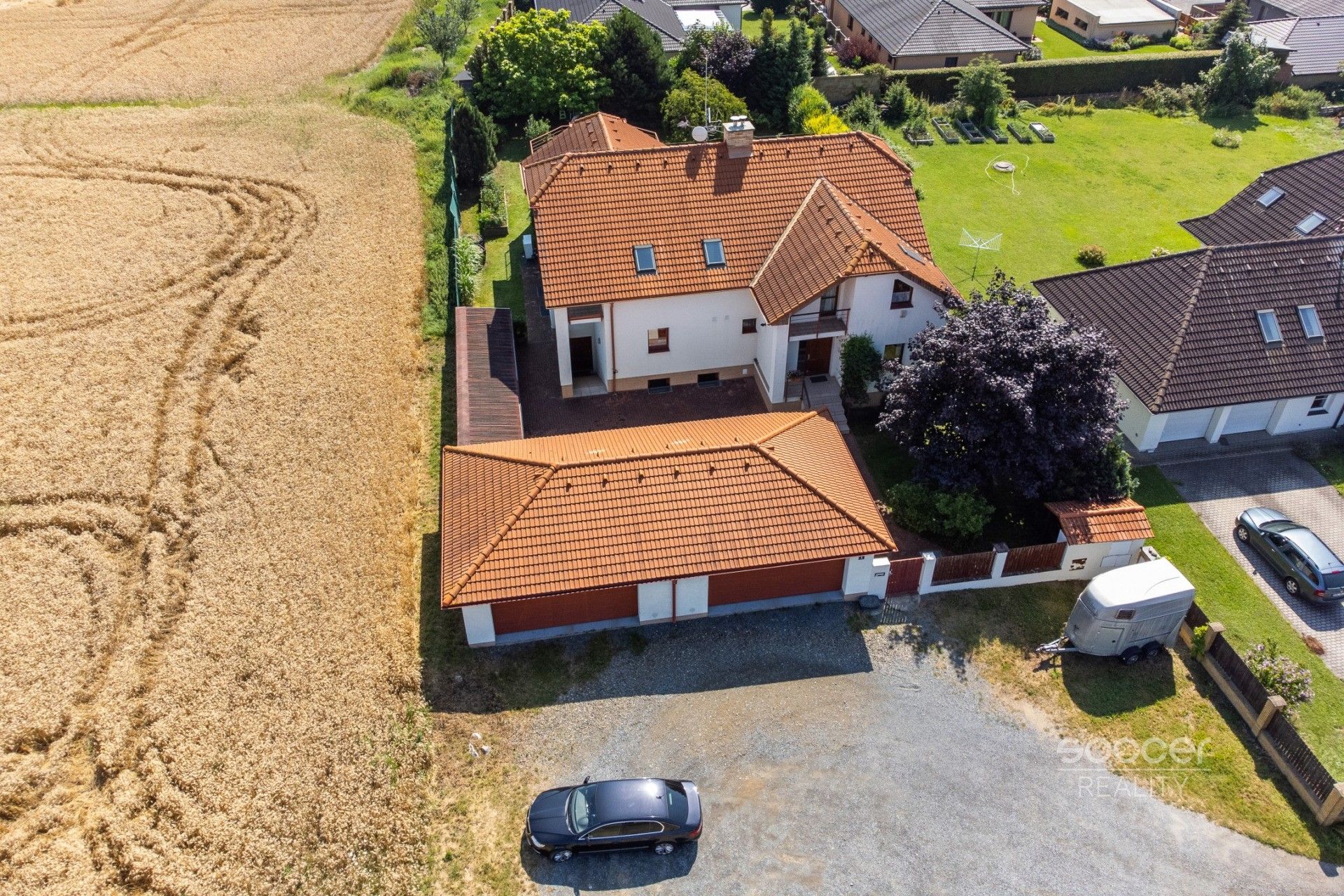 Rodinné domy, Na Dědince, Říčany, 501 m²