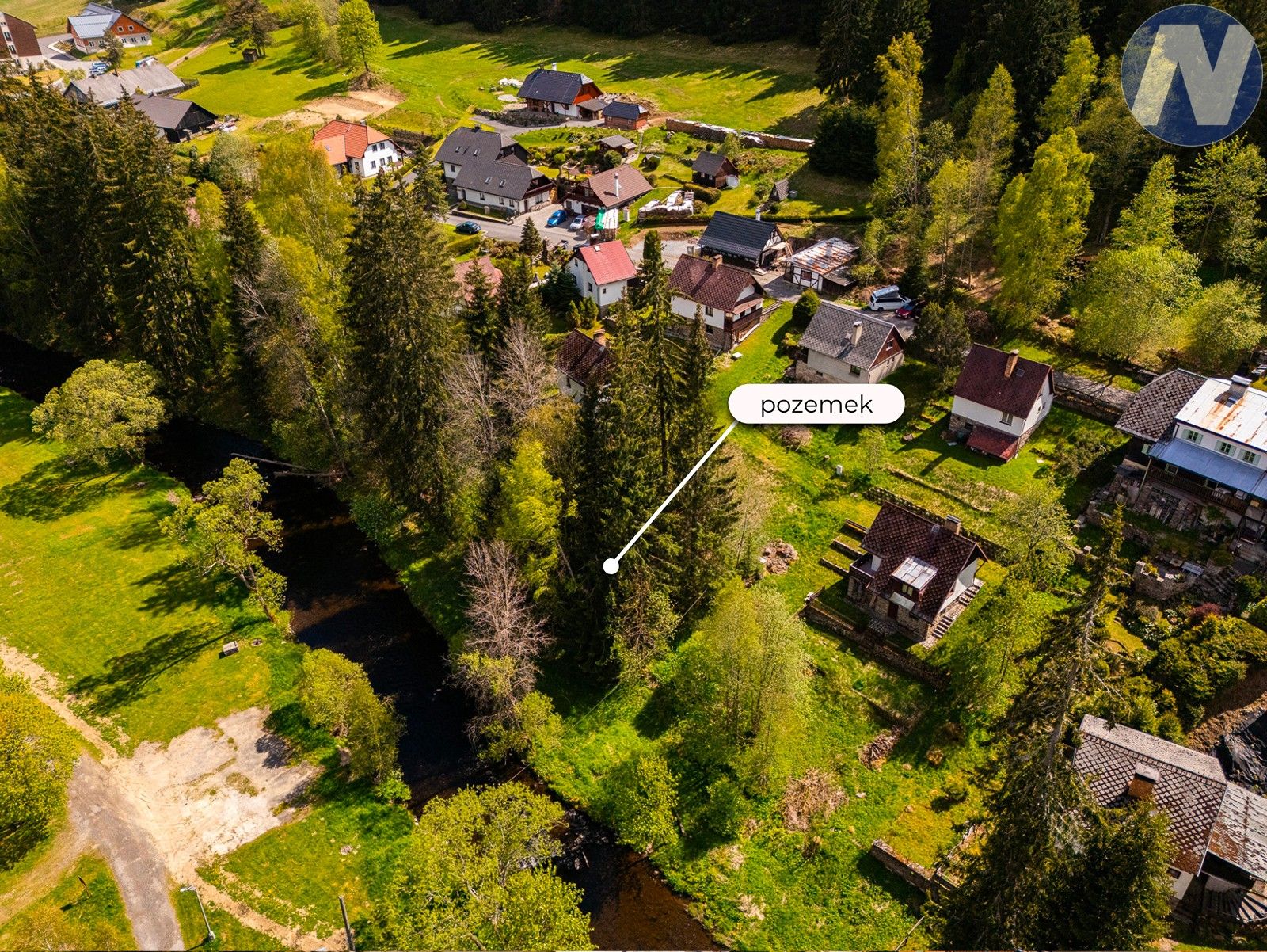 Pozemky pro bydlení, Horní Vltavice, 598 m²