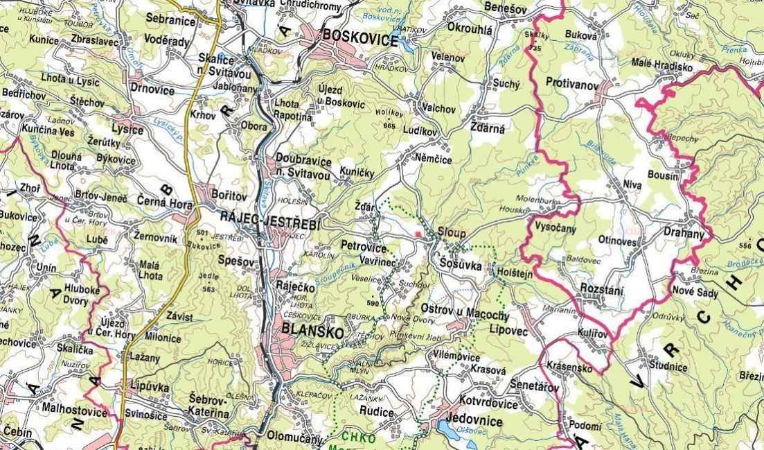 Prodej zemědělský pozemek - Sloup v Moravském Krasu, 679 13