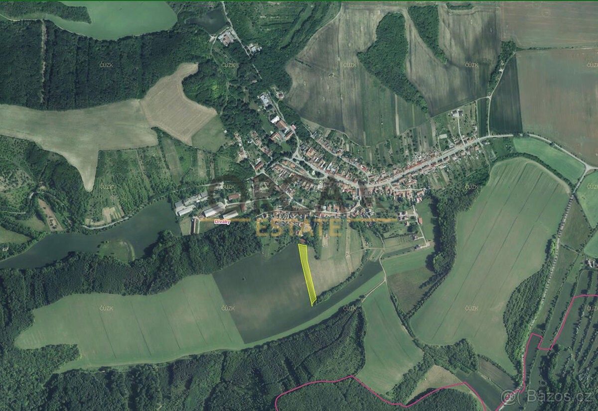 Prodej zemědělský pozemek - Diváky, 691 71, 6 238 m²