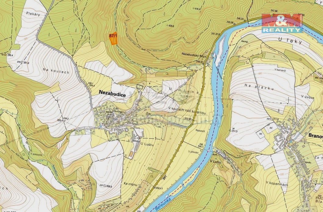 Prodej les - Křivoklát, 270 23, 5 712 m²