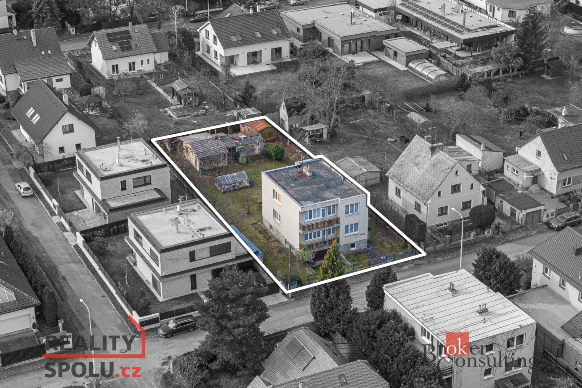 Prodej rodinný dům - U zámeckého parku, Praha, 156 m²