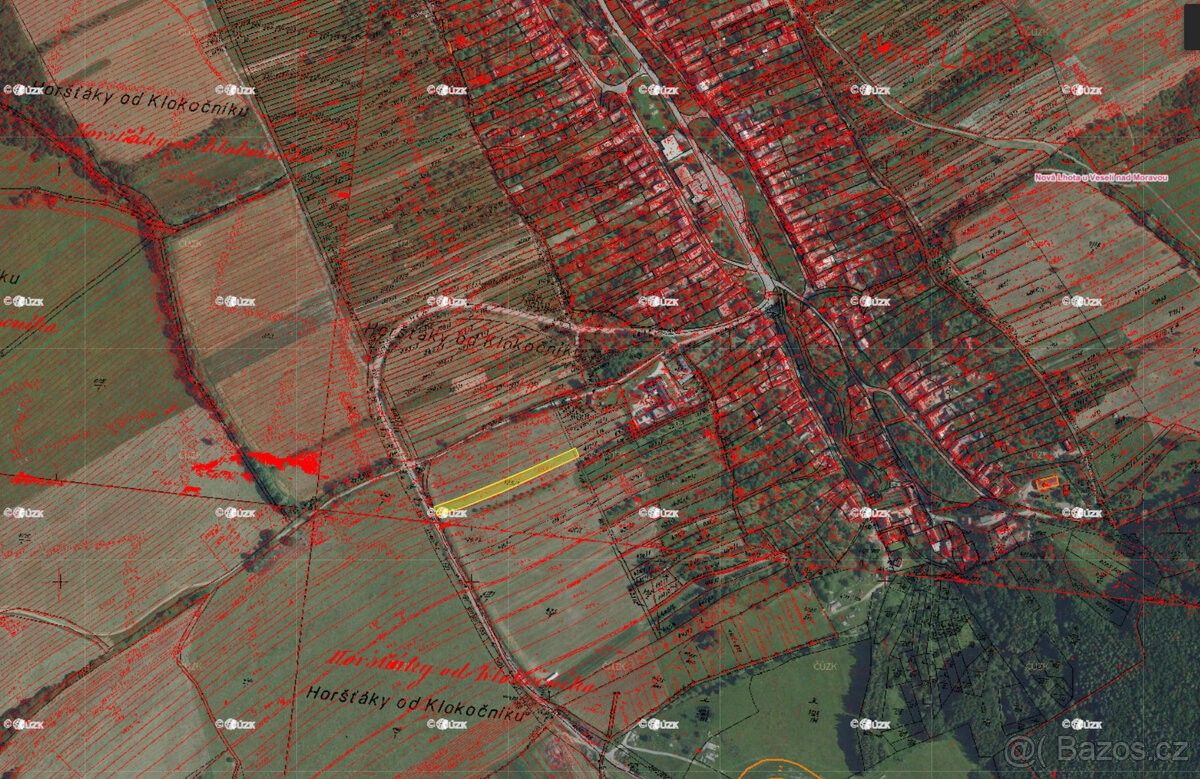 Prodej pozemek - Velká nad Veličkou, 696 74, 2 431 m²