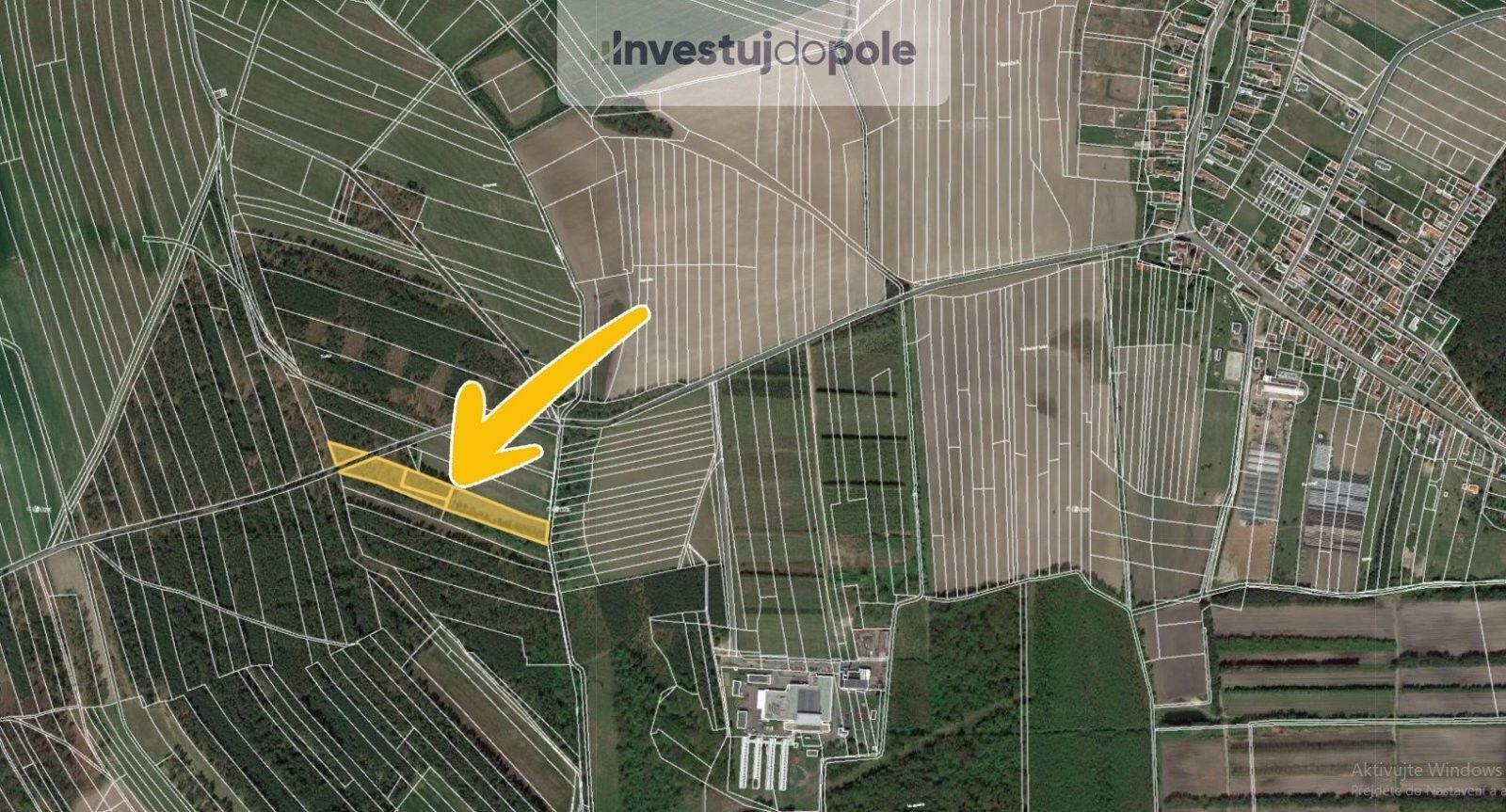 Prodej zemědělský pozemek - Uhlířská Lhota, 7 656 m²