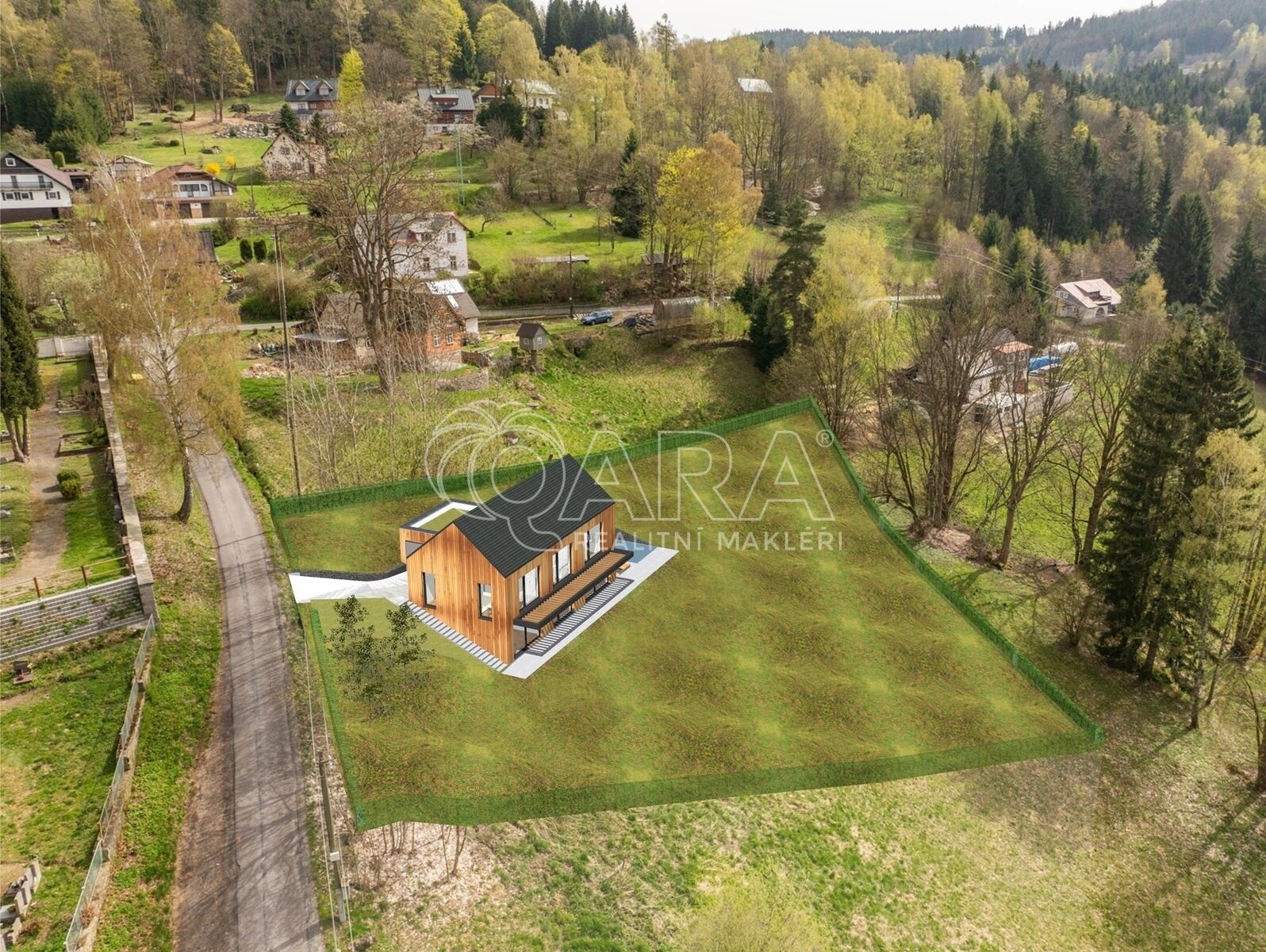 Prodej pozemek - Tanvald, 2 372 m²