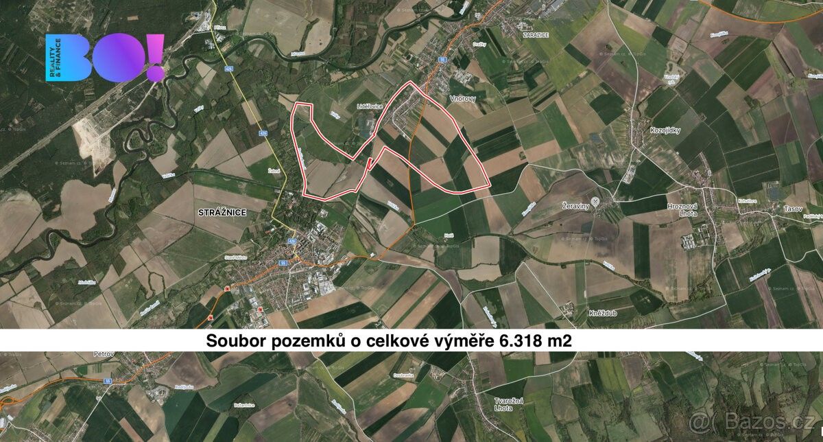 Zemědělské pozemky, Vnorovy, 696 61, 6 318 m²