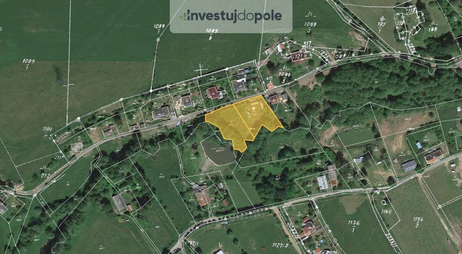 Pozemky pro bydlení, Martínkovice, 1 629 m²