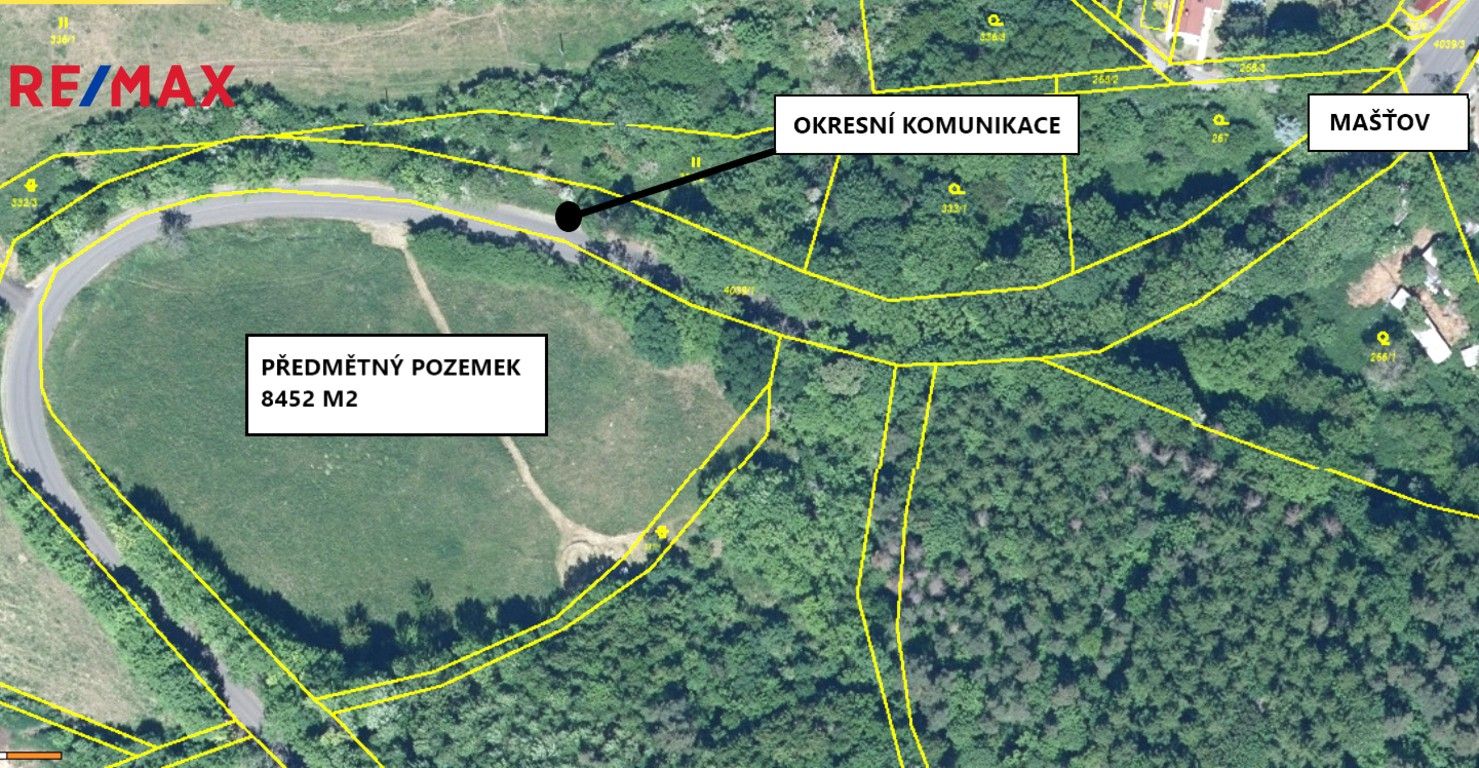 Ostatní, Mašťov, 8 452 m²