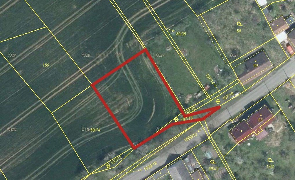 Pozemky pro bydlení, Ptenín, 1 151 m²