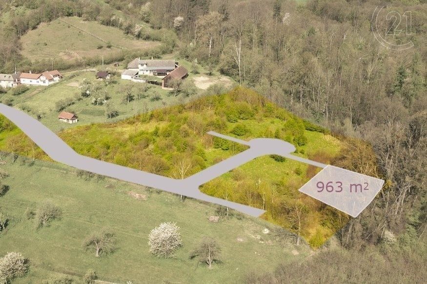 Pozemky pro bydlení, Choryně, 963 m²