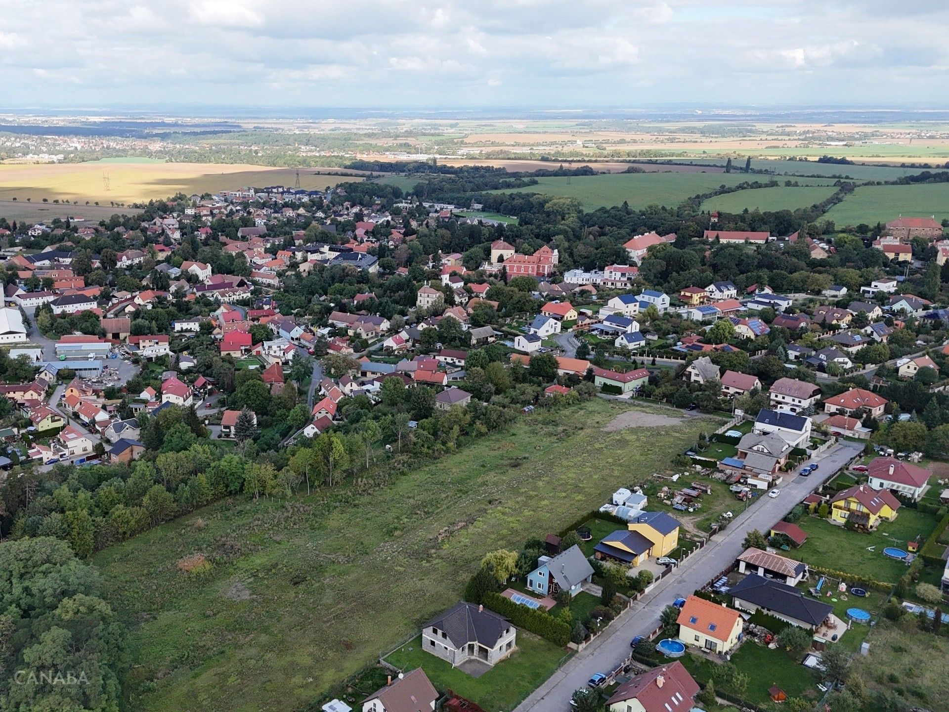 Pozemky pro bydlení, Škvorec, 801 m²