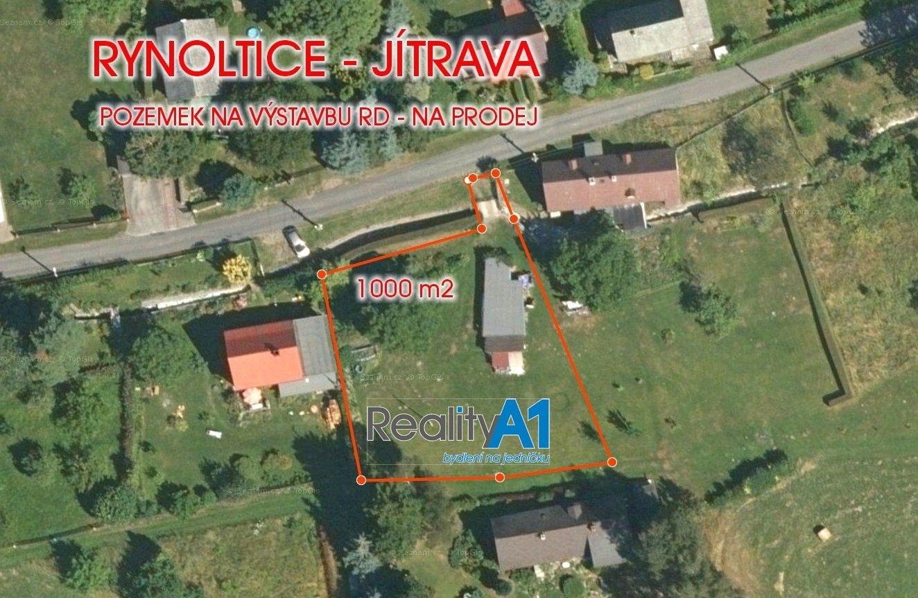 Prodej pozemek pro bydlení - Jítrava, Rynoltice, 1 000 m²