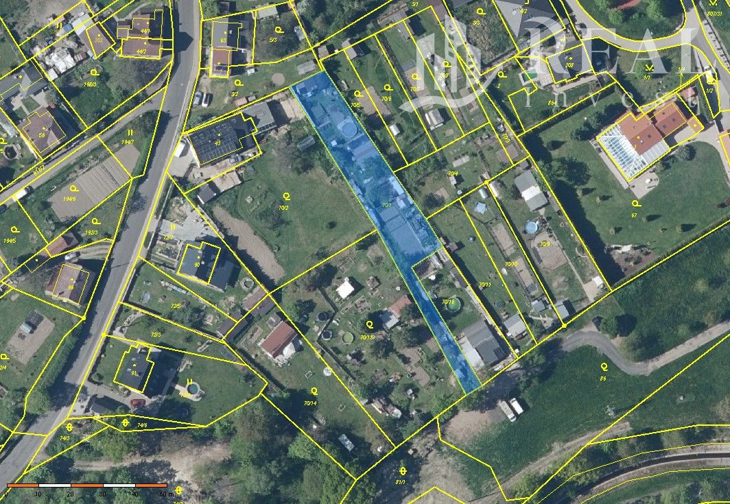 Prodej zahrada - Vysoká Pec, Chomutov, 1 106 m²
