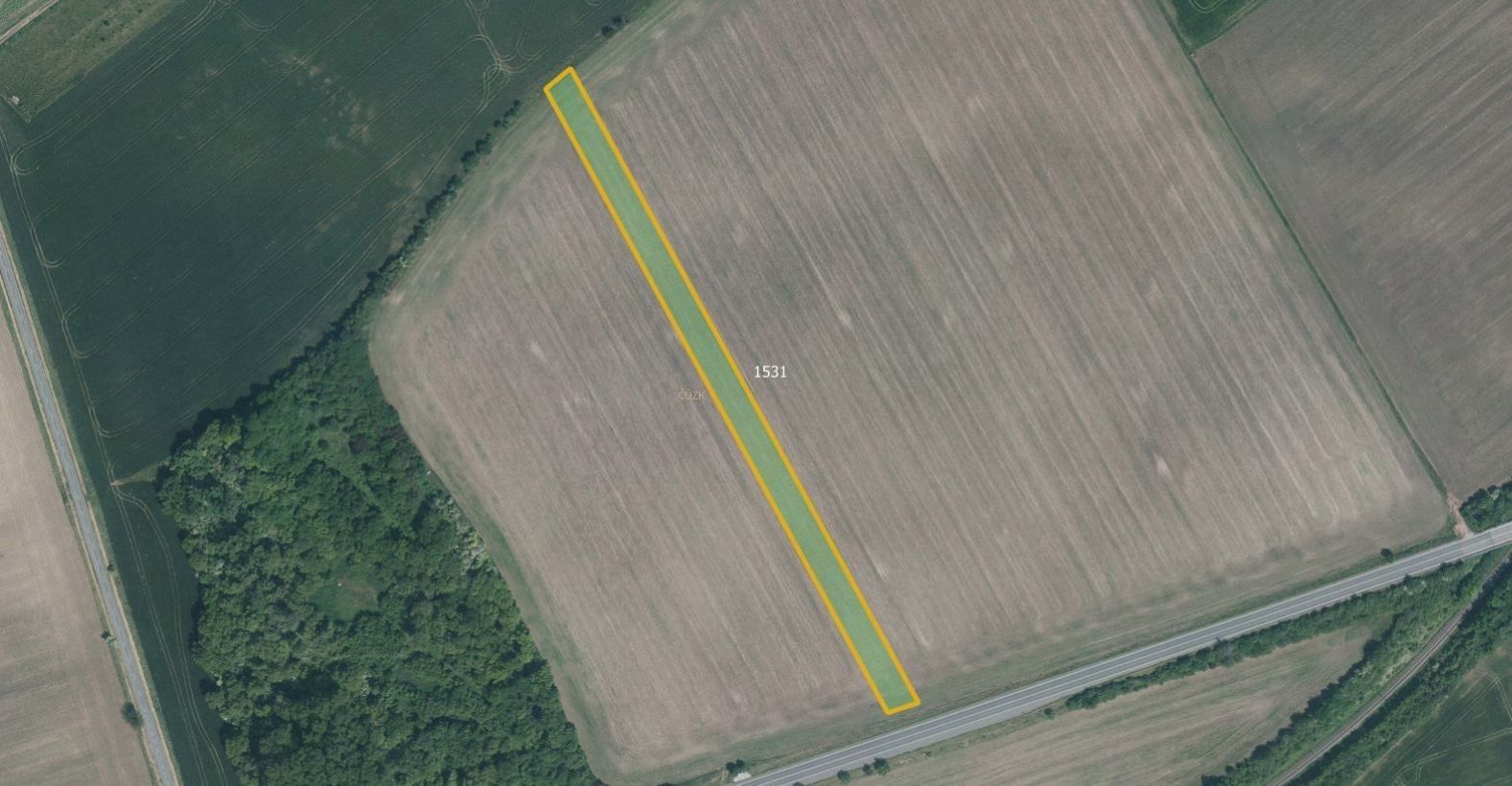 Zemědělské pozemky, Velešovice, 11 669 m²