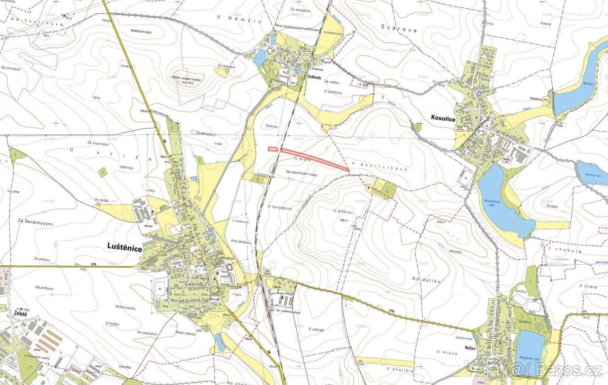 Prodej zemědělský pozemek - Luštěnice, 294 42