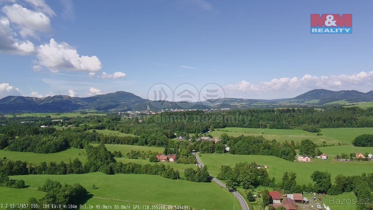 Prodej pozemek pro bydlení - Kunčice pod Ondřejníkem, 739 13, 1 688 m²