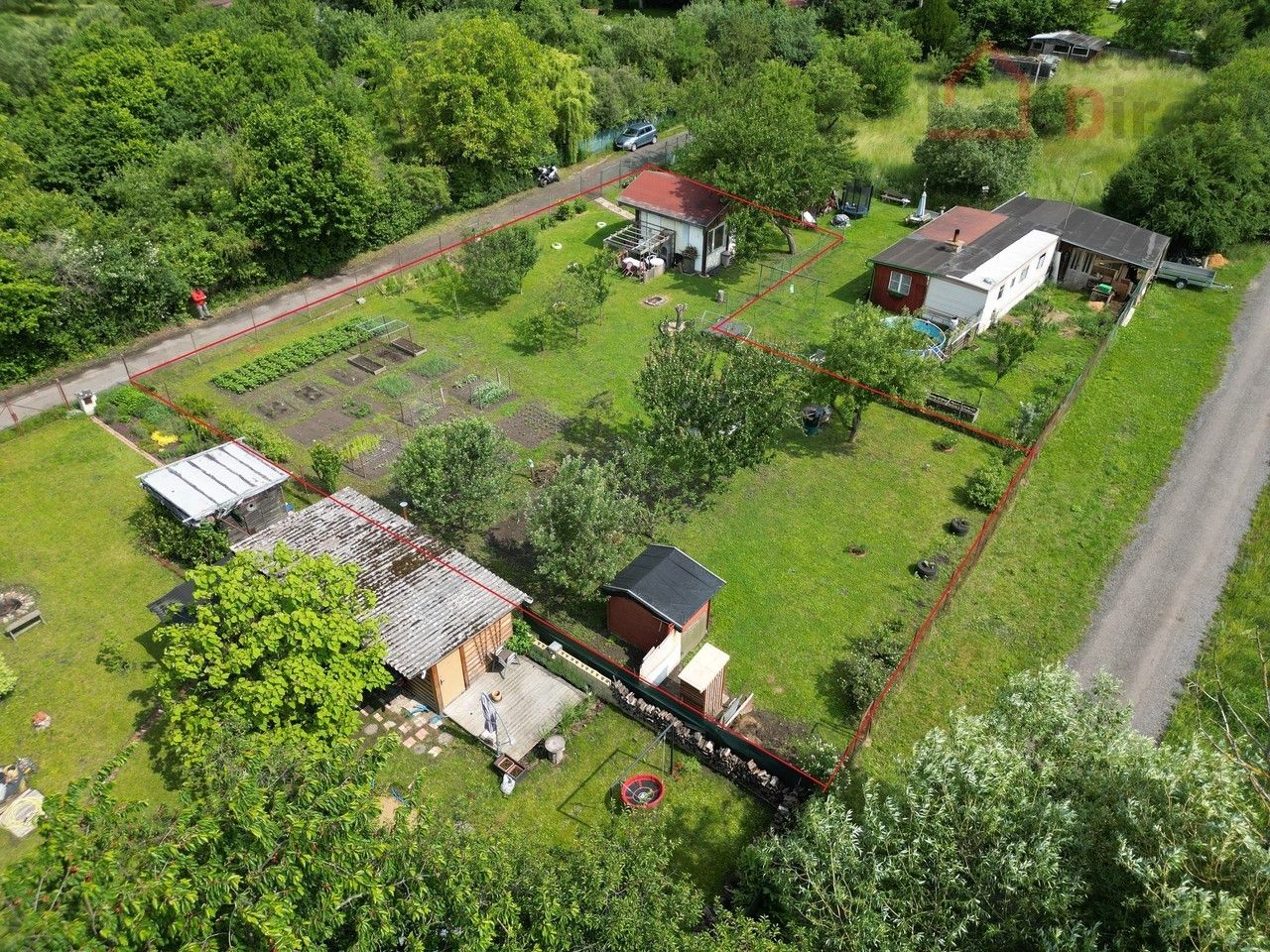 Zahrady, Vedlejší, Mladá Boleslav, 957 m²