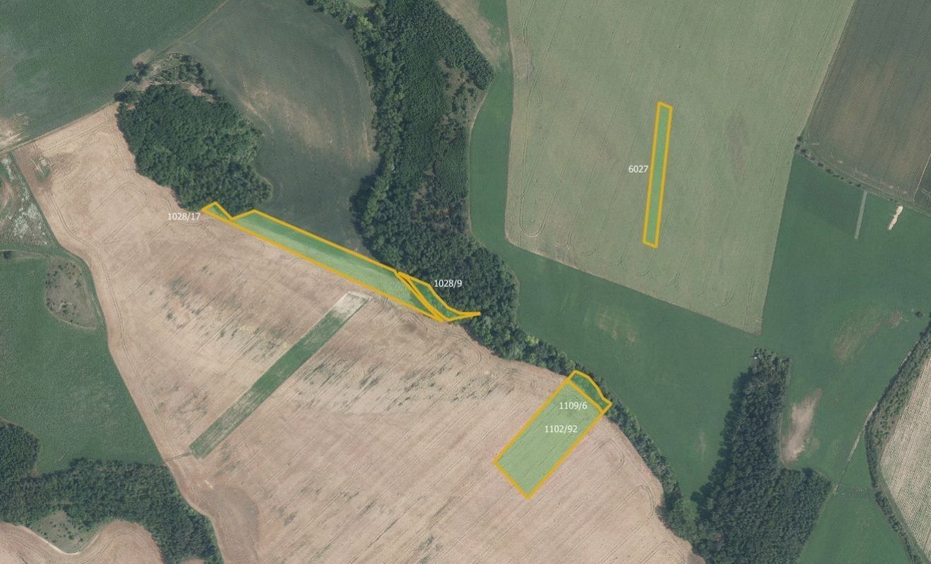Zemědělské pozemky, Džbánice, 6 896 m²
