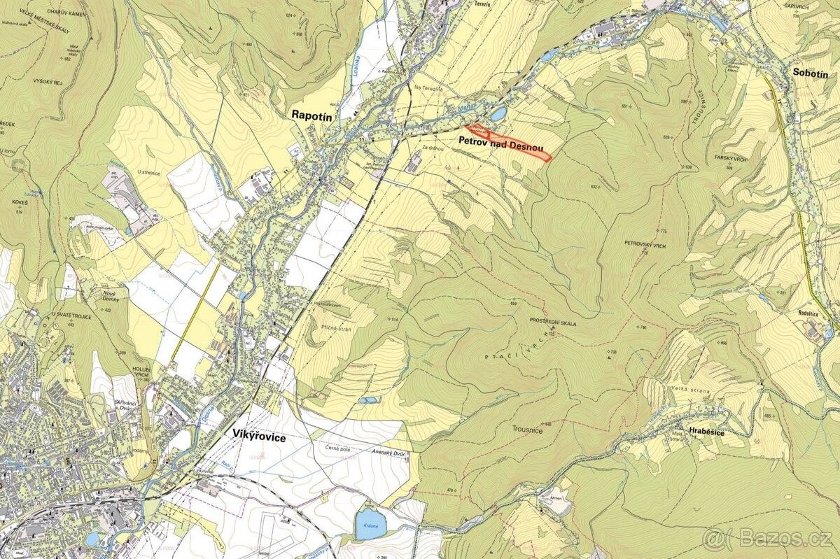 Prodej zemědělský pozemek - Rapotín, 788 14