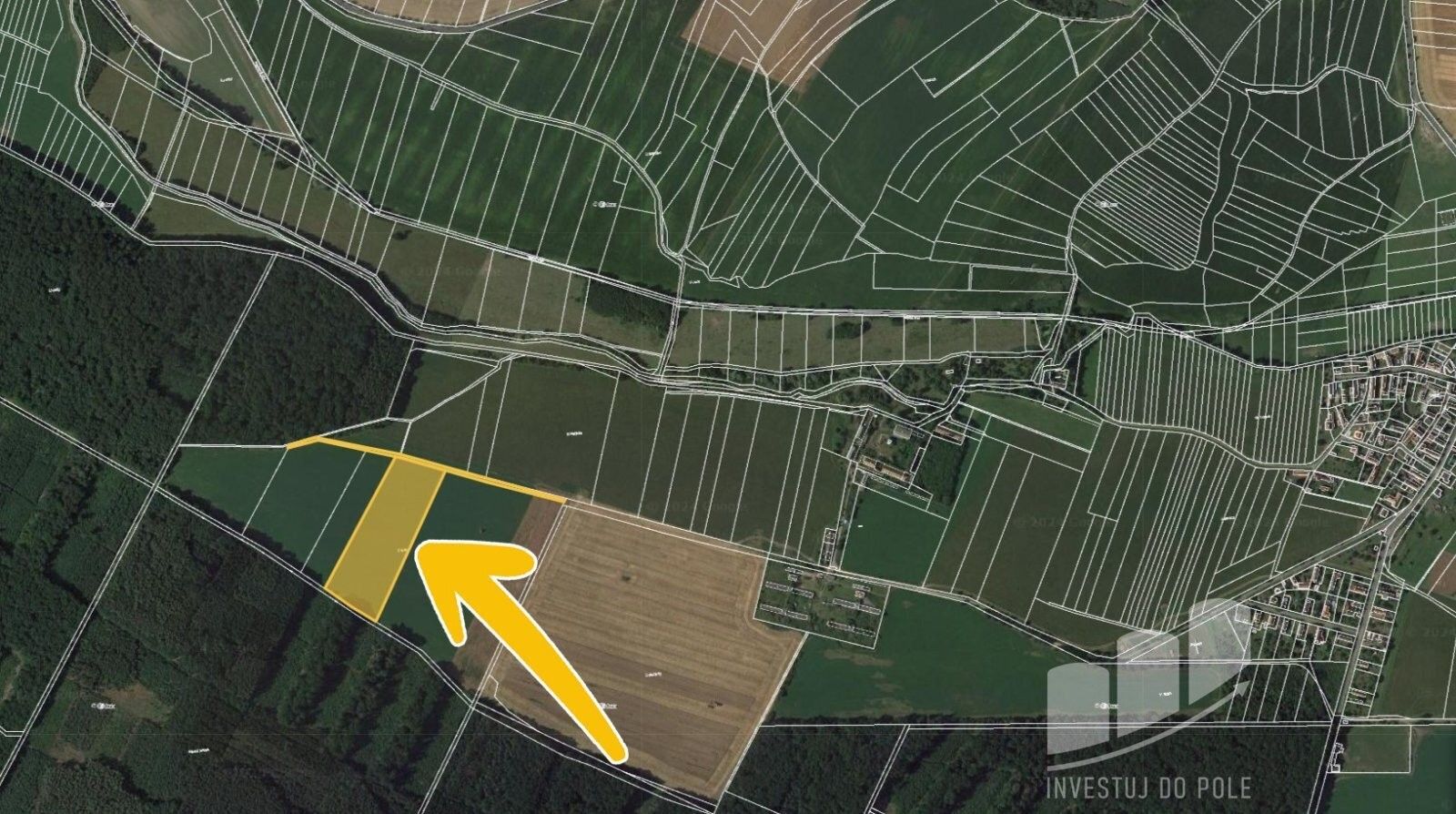 Prodej zemědělský pozemek - Brodek, Dětenice, 5 465 m²