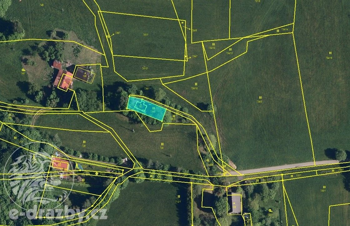 Pozemky pro bydlení, Komorní Lhotka, 327 m²