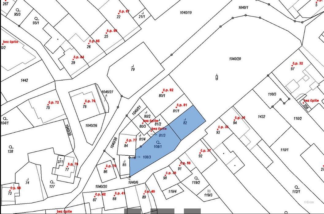 Prodej pozemek pro bydlení - Stárkov, 549 36, 575 m²