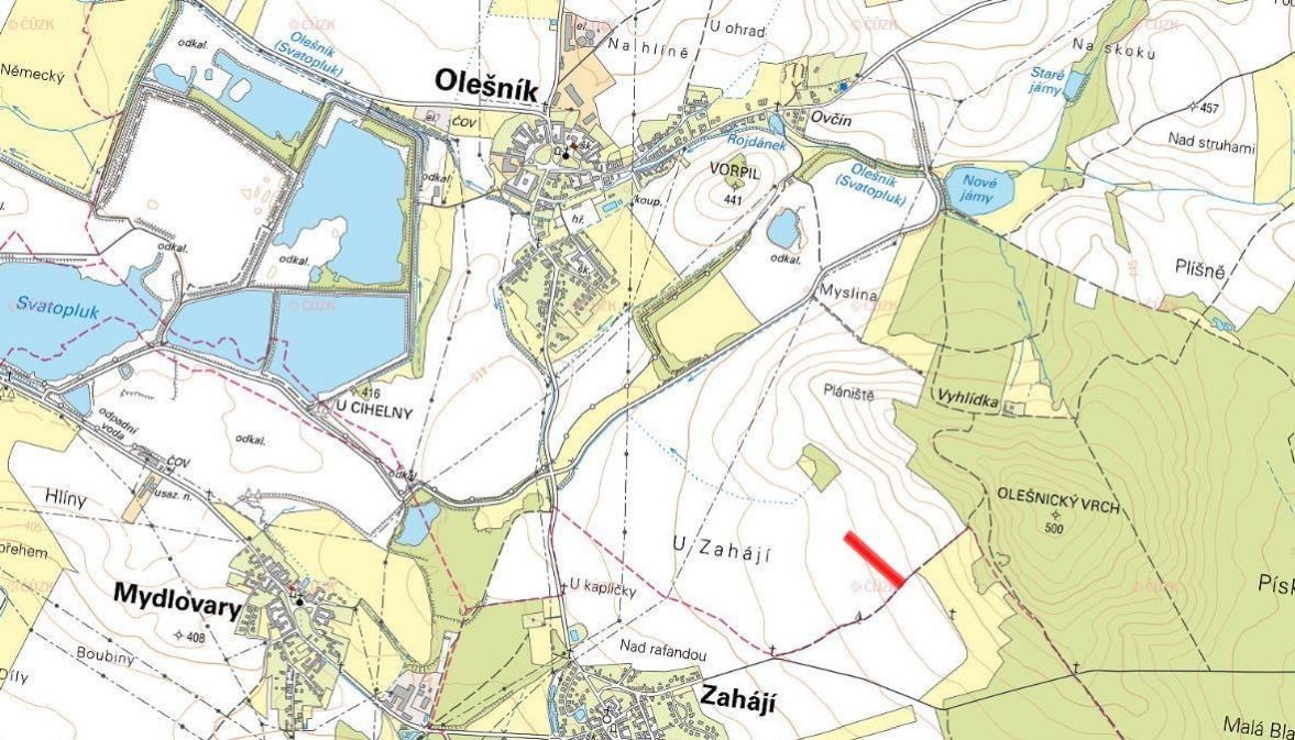 Prodej zemědělský pozemek - Olešník, 373 50