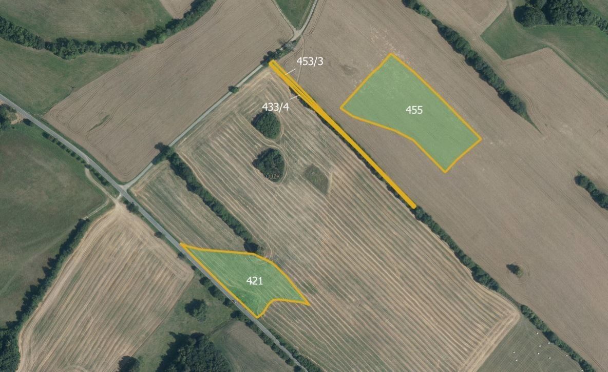 Zemědělské pozemky, Zborov, 22 135 m²