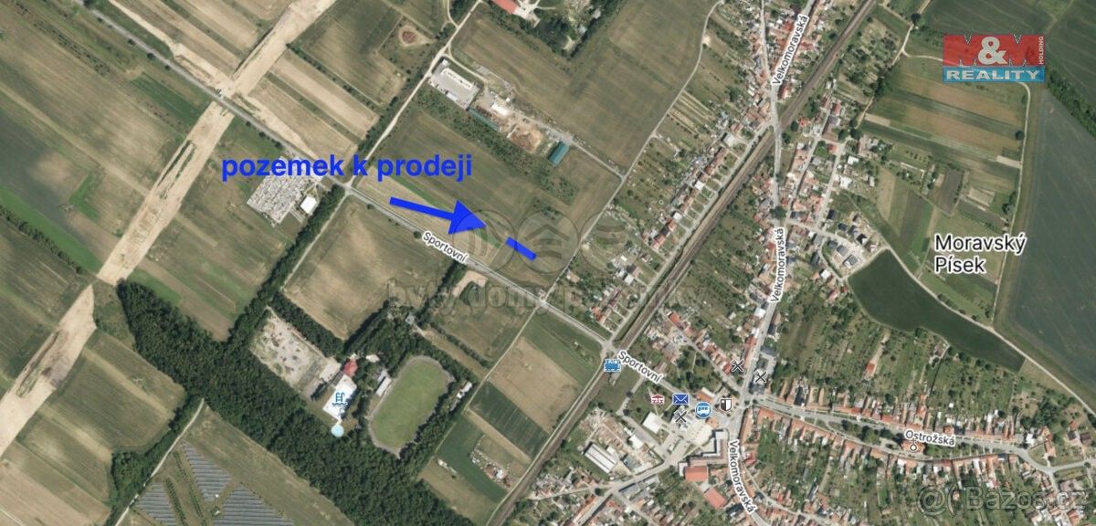 Prodej pozemek - Moravský Písek, 696 85, 727 m²