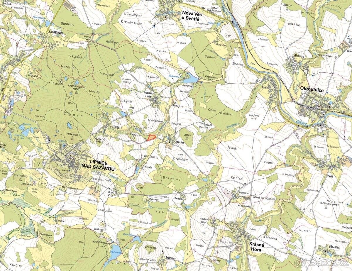 Prodej zemědělský pozemek - Světlá nad Sázavou, 582 91