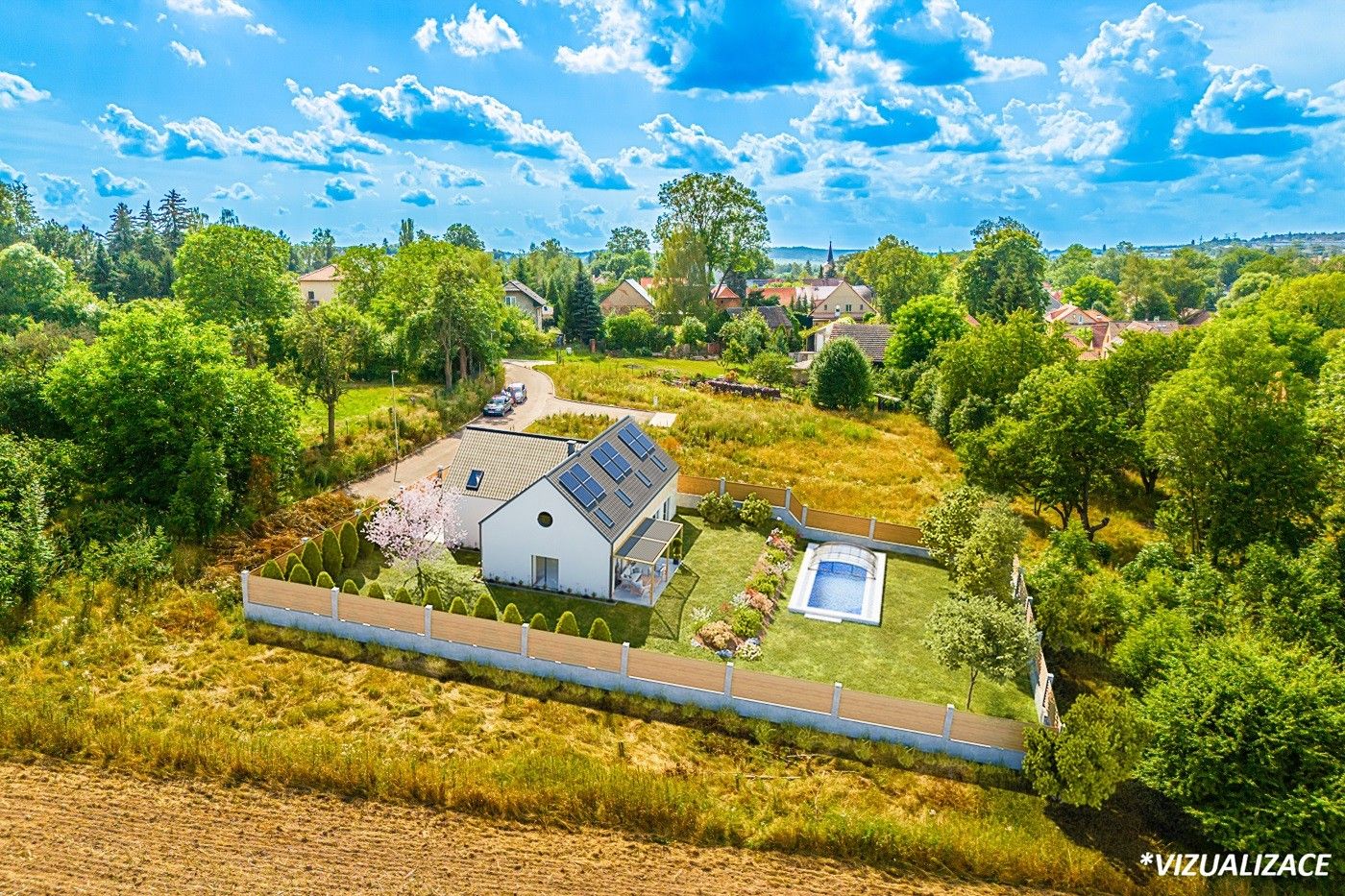 Pozemky pro bydlení, Tuchlovice, 997 m²